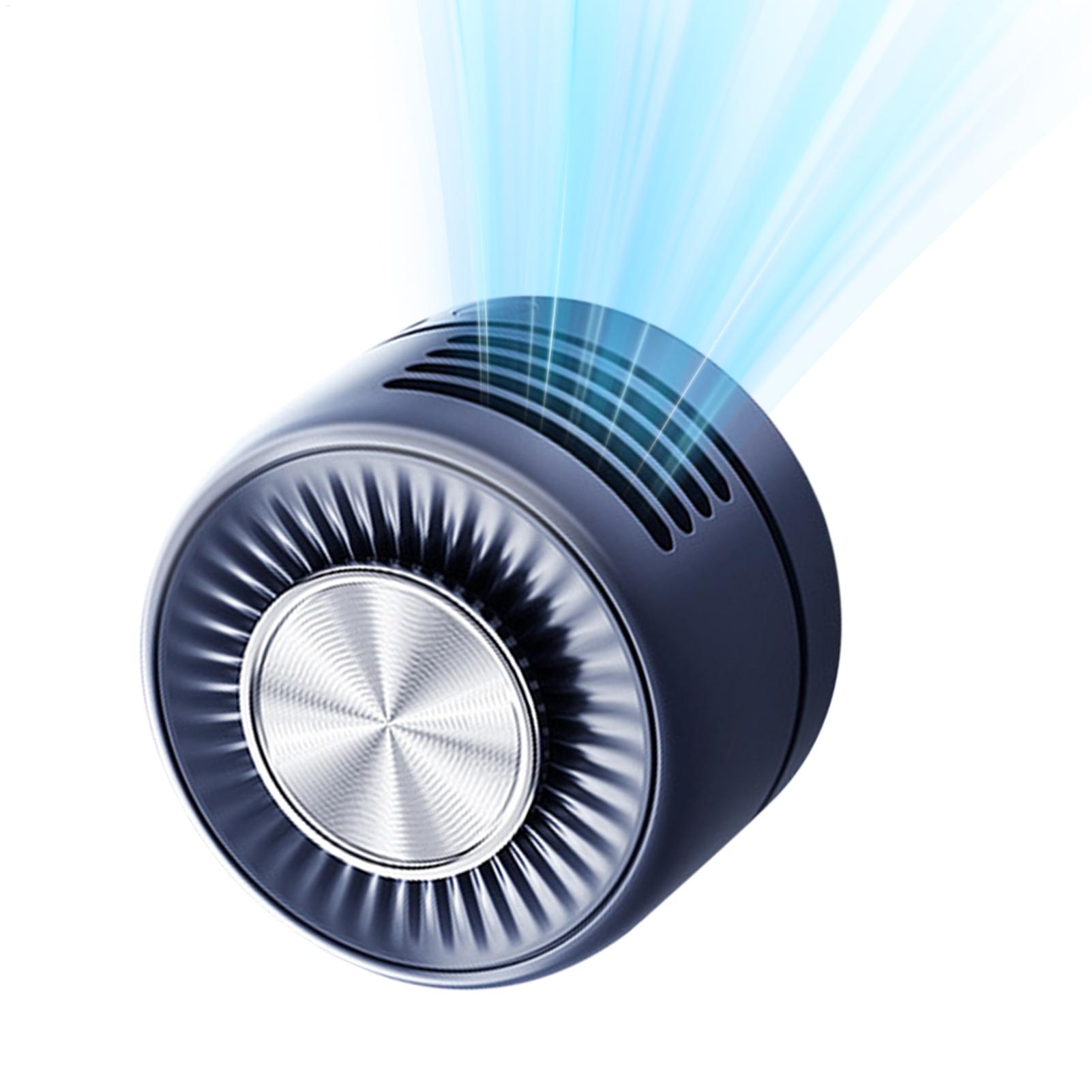 Oscillating Fan Clip - Tragbarer, leiser, elektrischer Mini-Ventilator ohne Flügel,