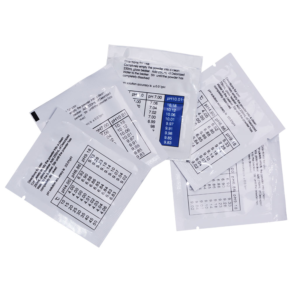 Ph Up Down Solution - Yieryi pH-Puffer-Kalibrierungspulver-Set pH4.01 pH6.86 pH7.00 pH9.18