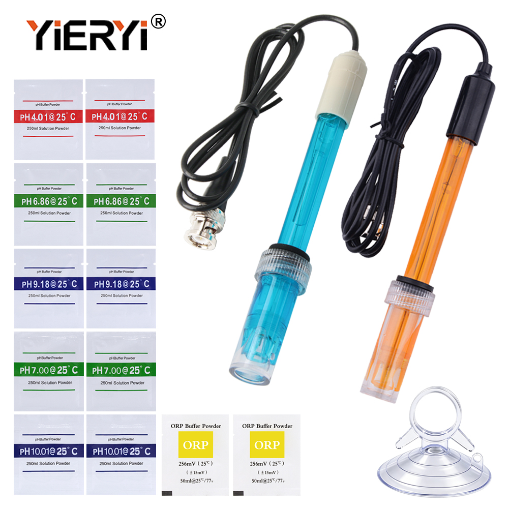 Ph Up Down Solution - Yieryi Ph‑201 & ORP‑101 Elektrodensonden-Set, 2