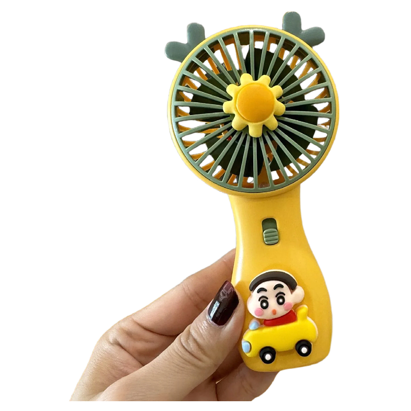 Oscillating Fan Clip - Crayon Shin-chan Cartoon Niedlicher Handventilator Kawaii