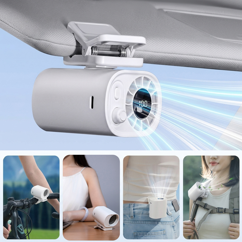 Clip-On Auto-Ventilator 360 °  – Oscillating Fan Clip Bewertung und Preis