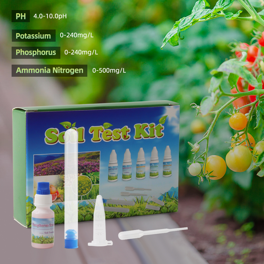 Yieryi 4-in-1-Bodentestkit für – Ph Up Down Solution Bewertung und Preis