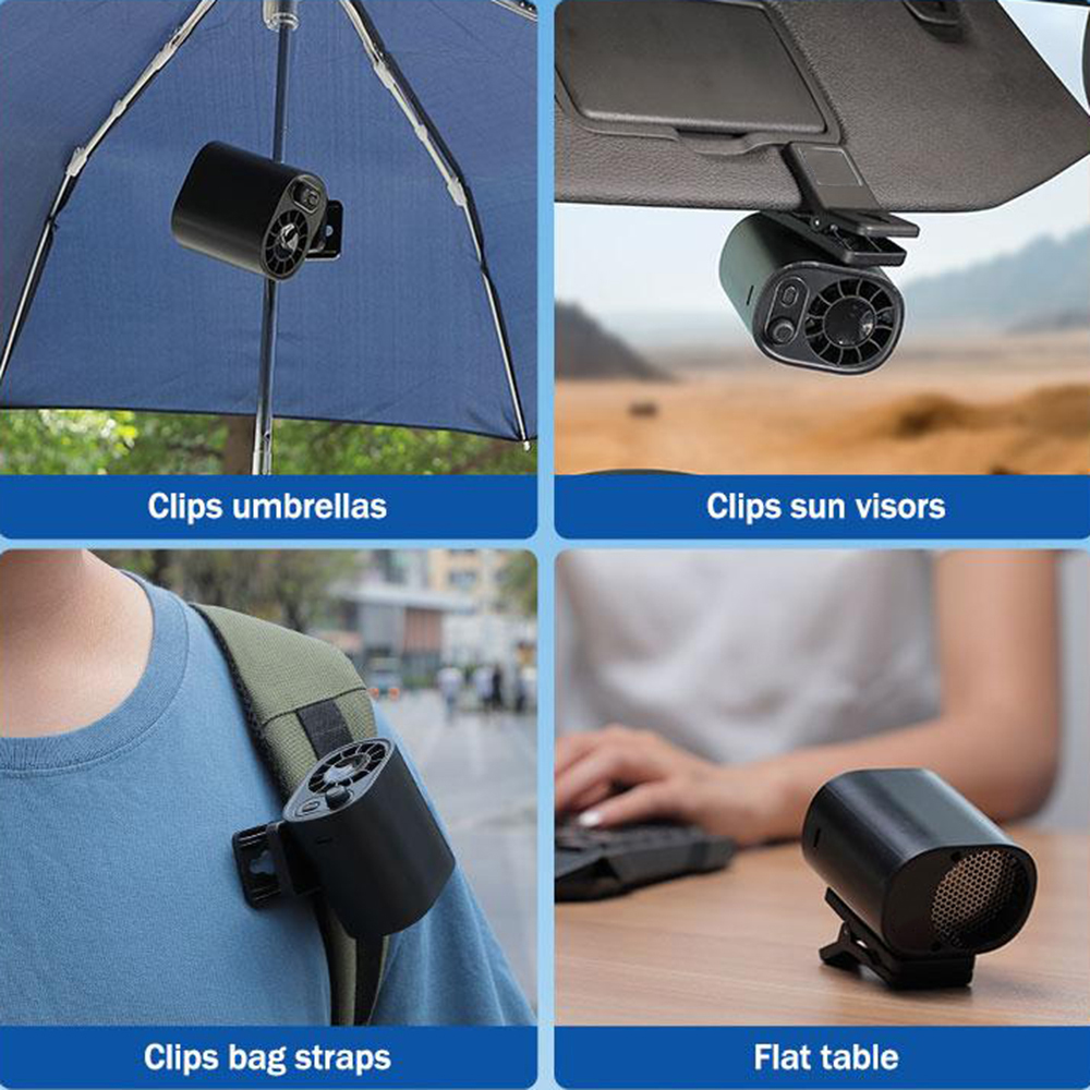 Tragbarer Clip-Ventilator für  – Oscillating Fan Clip Bewertung und Preis