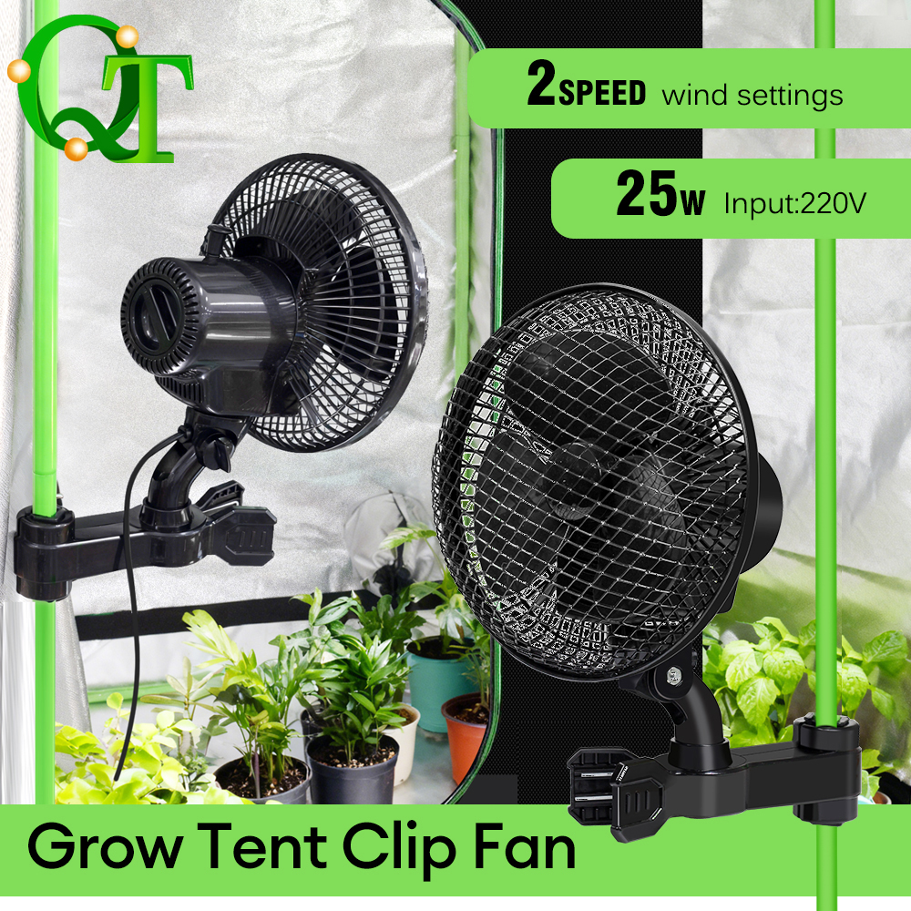 Plant Tent Cooling Clip-On-Ven – Oscillating Fan Clip Bewertung und Preis