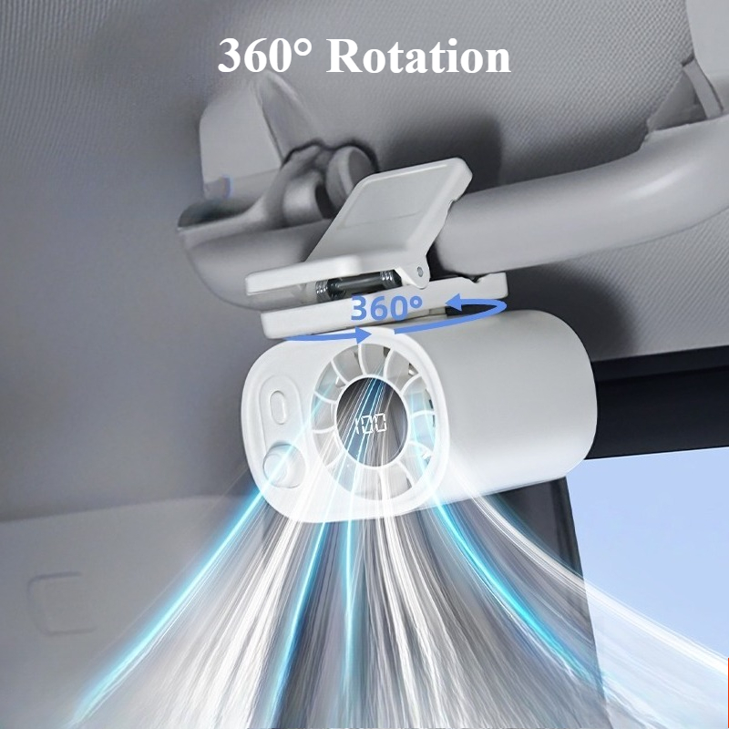 Tragbarer Auto-Clip-Ventilator – Oscillating Fan Clip Bewertung und Preis