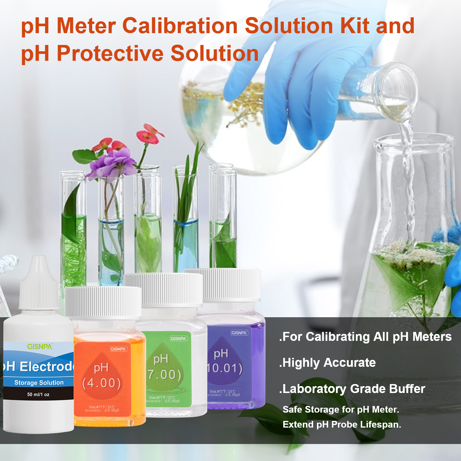 50 ml pH-Meter-Kalibrierungsfl – Ph Up Down Solution Bewertung und Preis