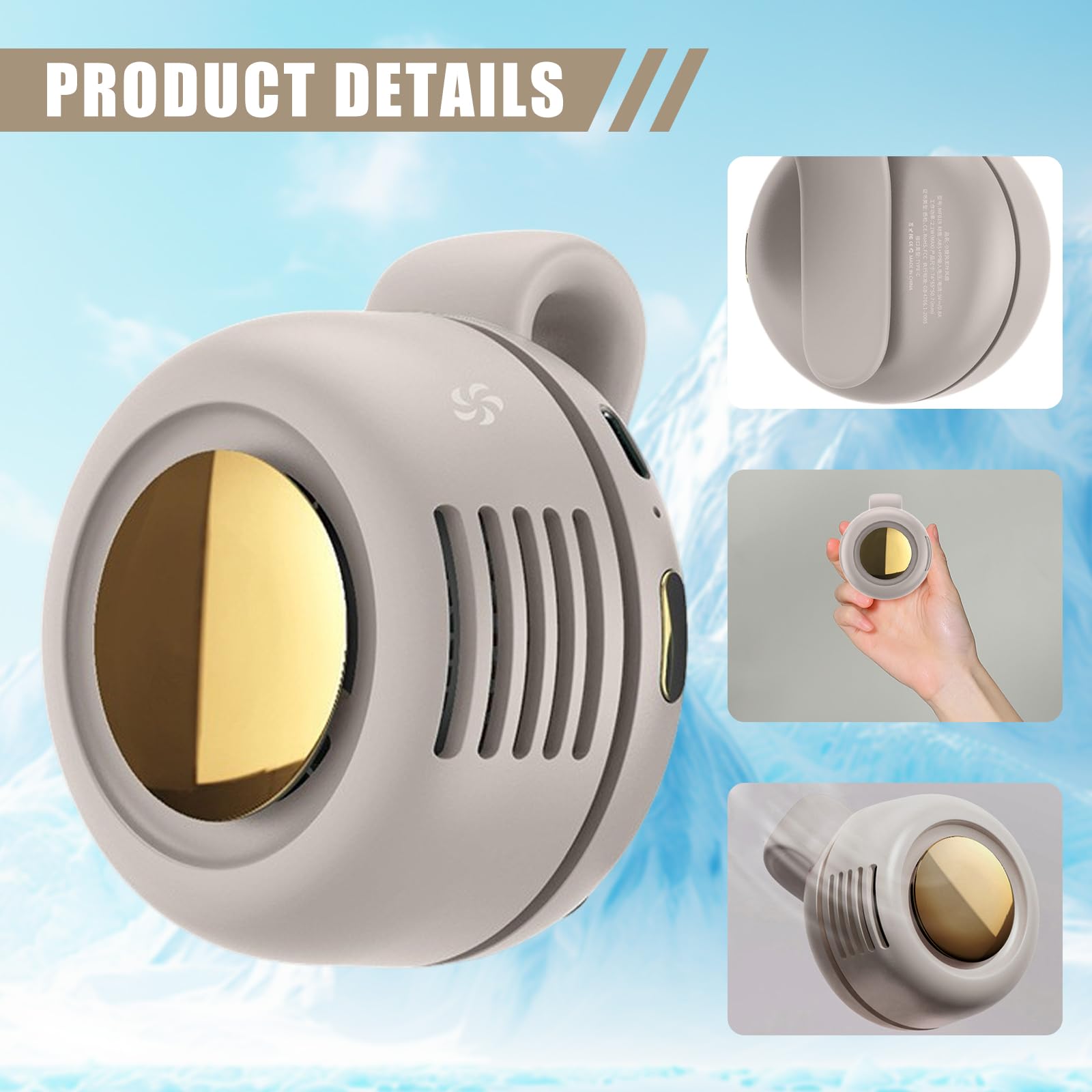Freihändiger Taillenclip-Venti – Oscillating Fan Clip Bewertung und Preis