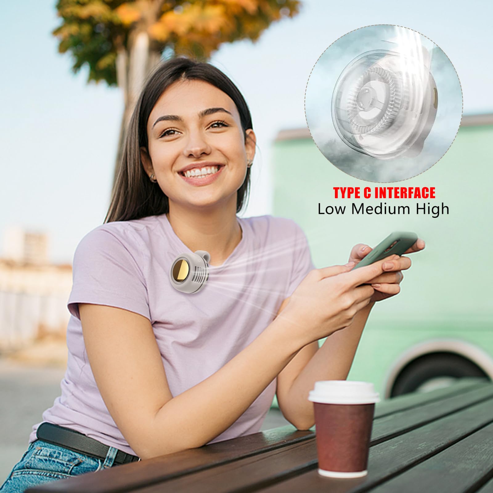 Freihändiger Taillenclip-Venti – Oscillating Fan Clip Bewertung und Preis