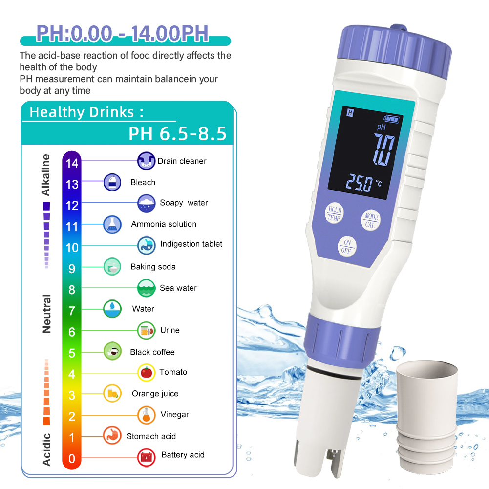 YAGO Wasserstoff-Wassertester  – Ph Up Down Solution Bewertung und Preis